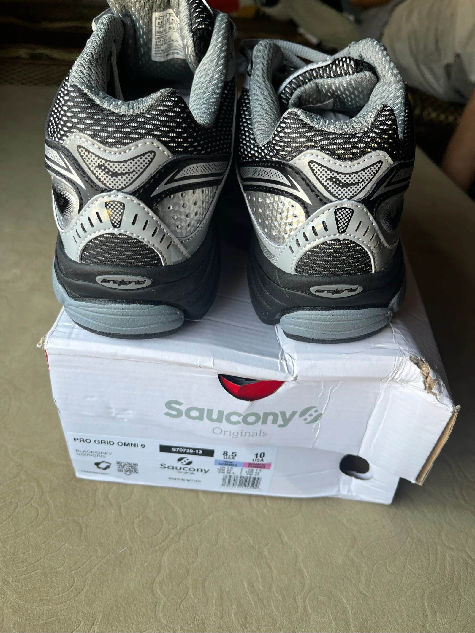 Saucony ProGrip Omni 9 Noir Gris – photo 5